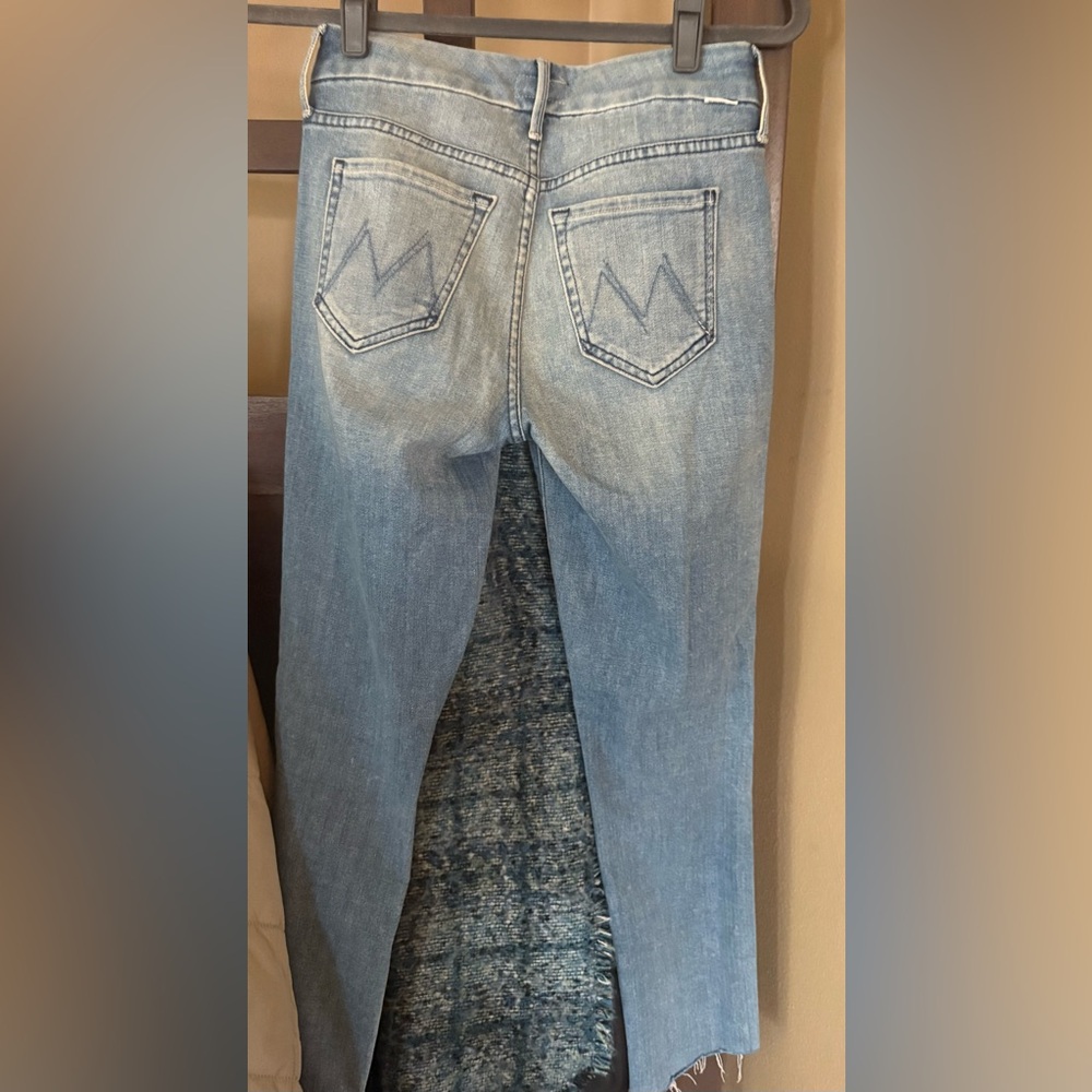 MOTHER Looker Ankle Fray, size 24 - Picture 7 of 11
